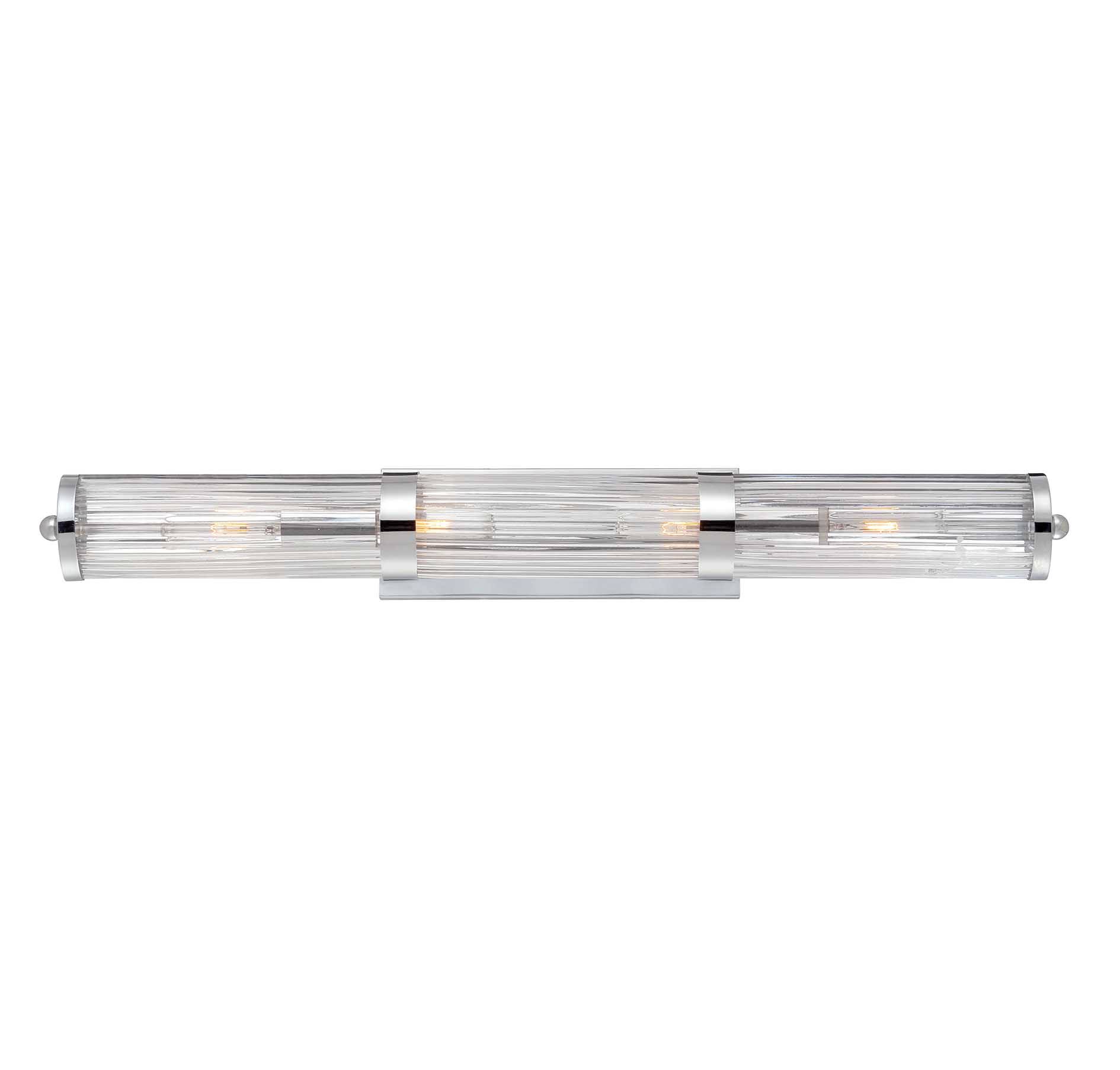 Savoy House 8-6801-4-11 - Lombard 4 Light Bath Bar, Polished Chrome