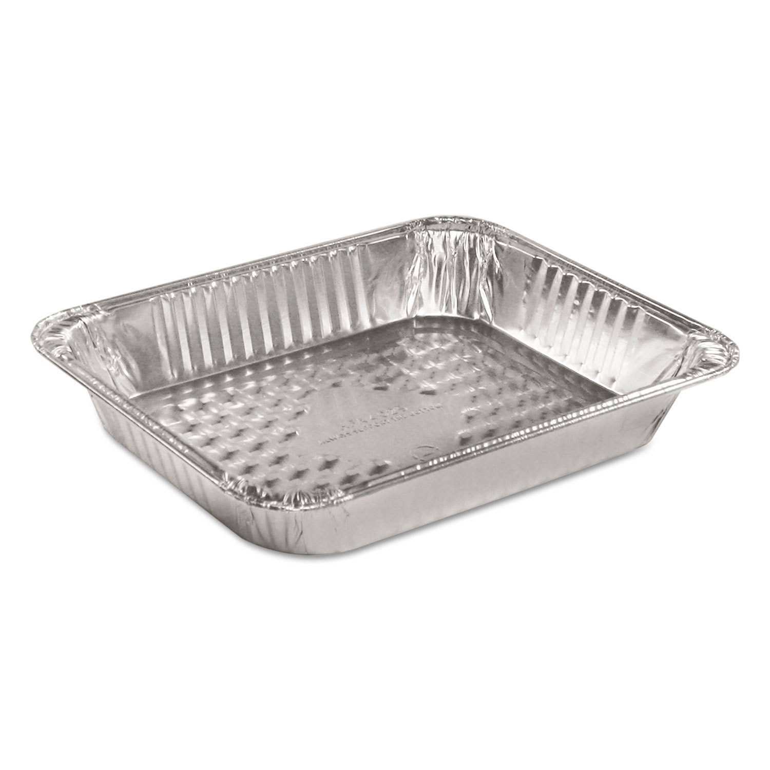 Steam Table Aluminum Pan, Half-Size, Medium, 2 3/16x22 Deep, 100/Carton