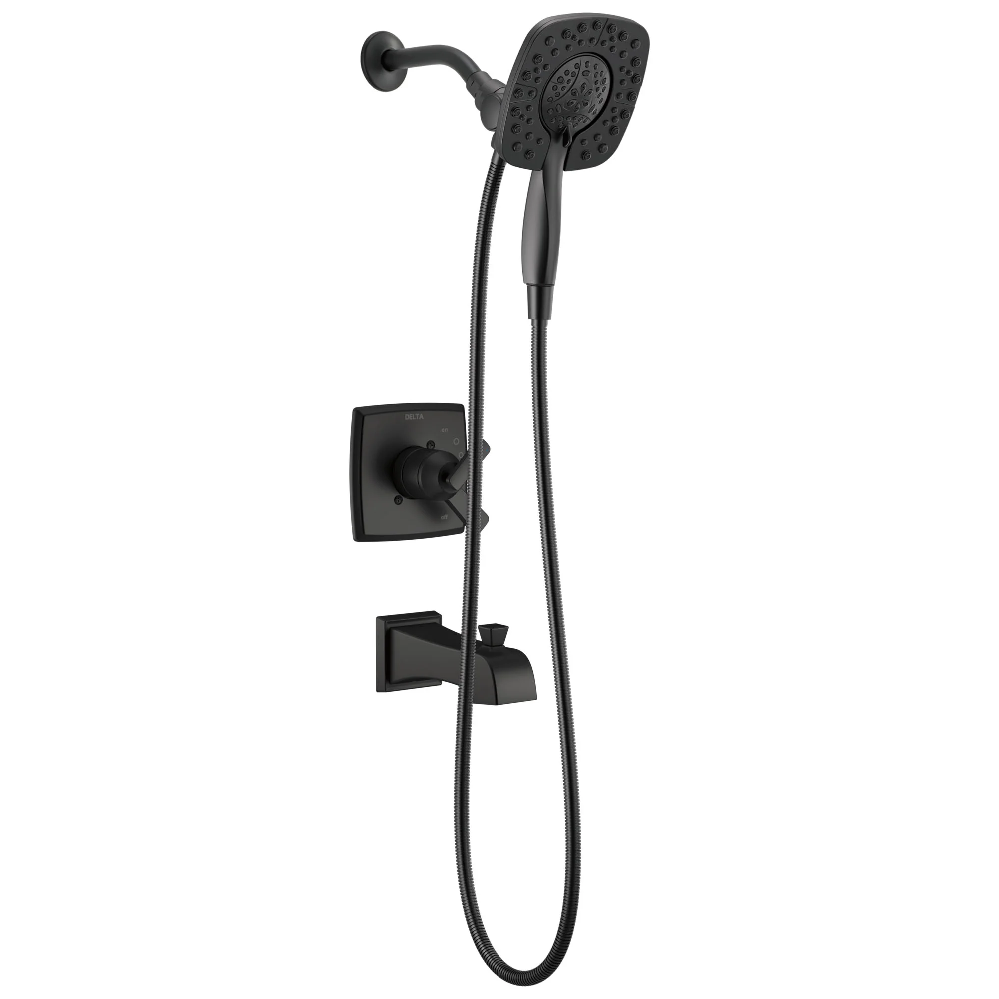 Delta T17464-I Ashlyn Monitor 17 Series Dual Function Pressure Balanced Tub And Shower -