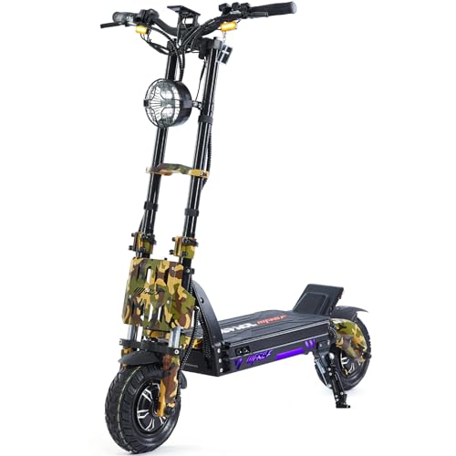 Mars 11 GTR Electric Scooter for Adults,72V 45AH Battery, 2000w*2 Dual Motors Electric Scooter,Up to 69mph