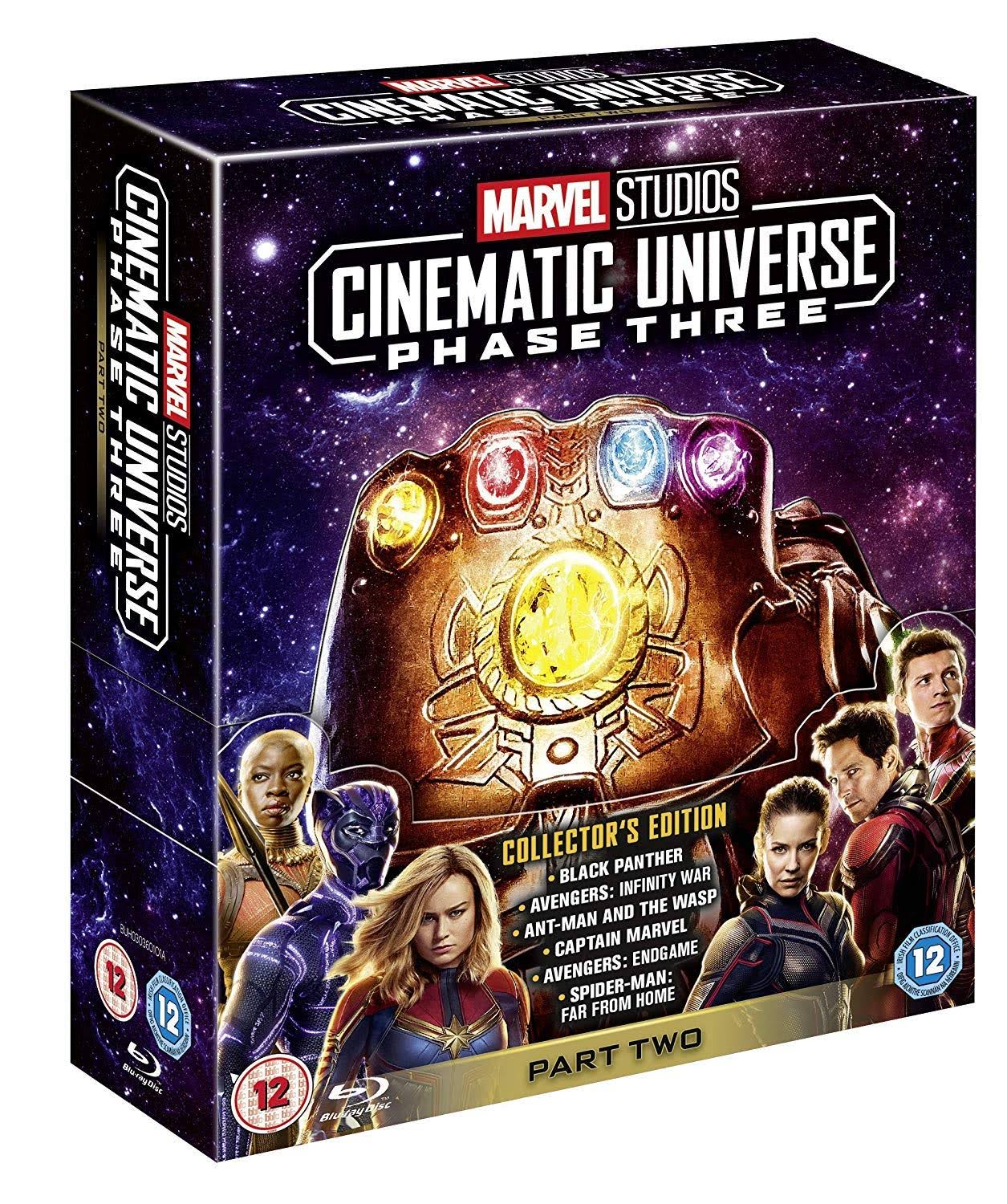 Marvel Studios Cinematic Universe Phase 3 Part 2 (6 Films) BLU-RAY