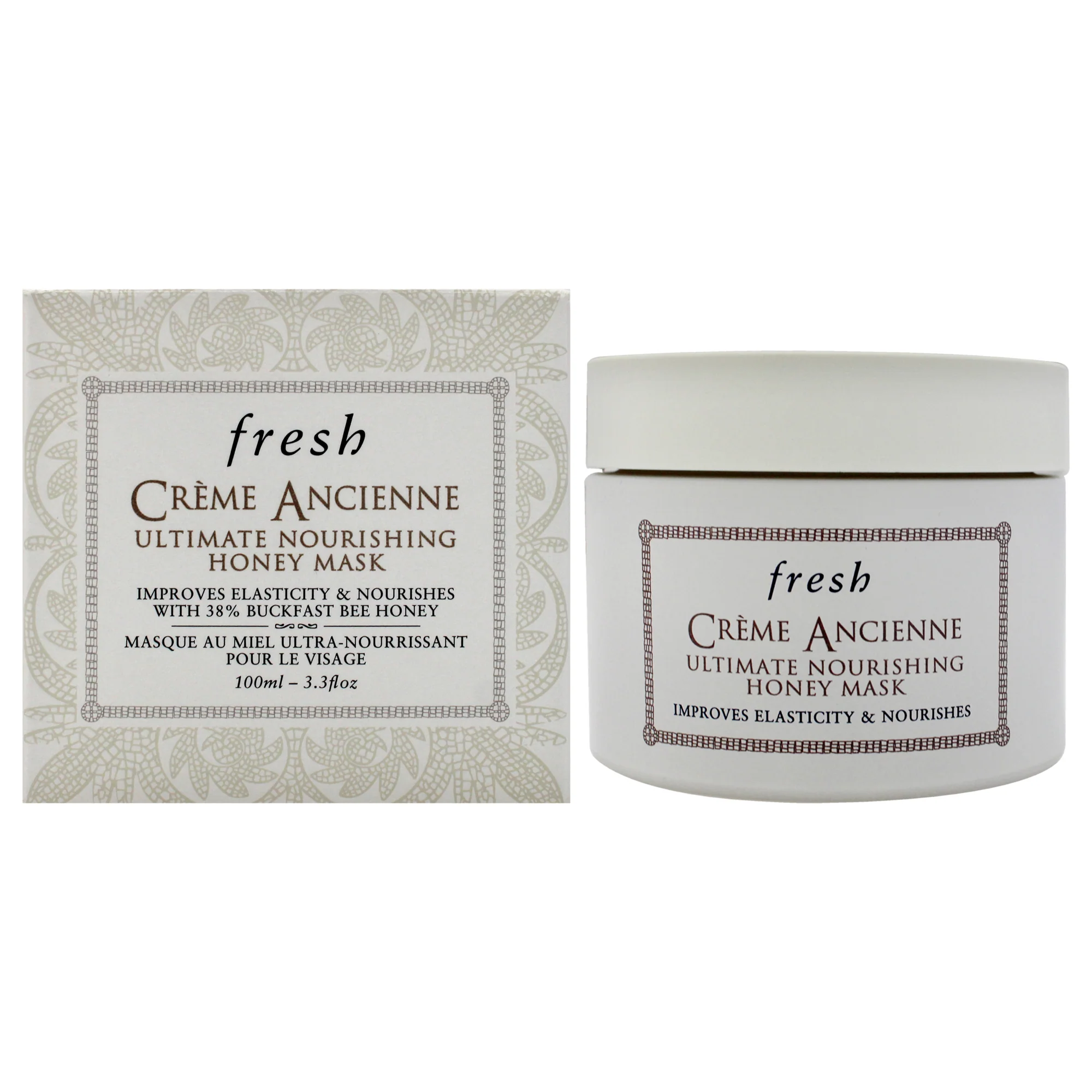 Fresh Cream Ancienne Ultimate Nourishing Honey Mask by Fresh for Women - 3.3 oz Mask