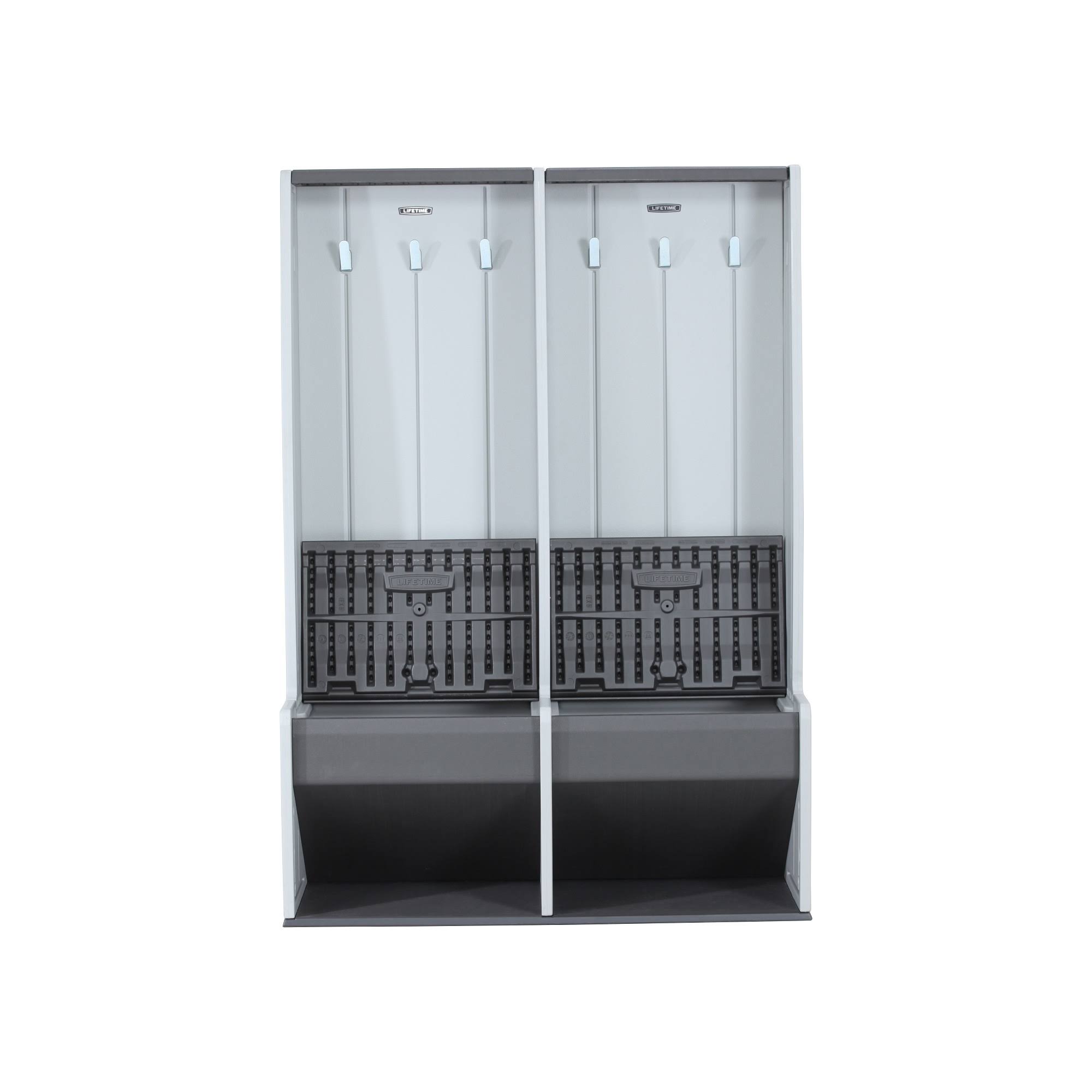 Lifetime Home u0026 Garage Storage Locker, Gray