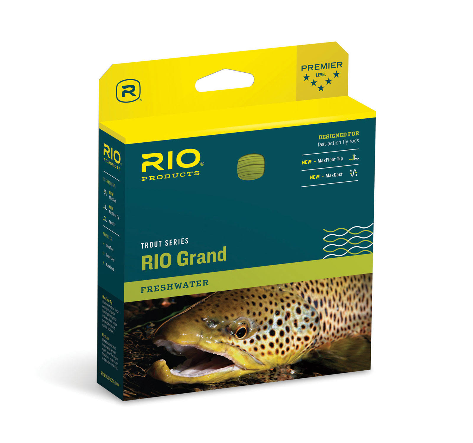 Rio Grand Fly Line - Camo/Tan - WF8F