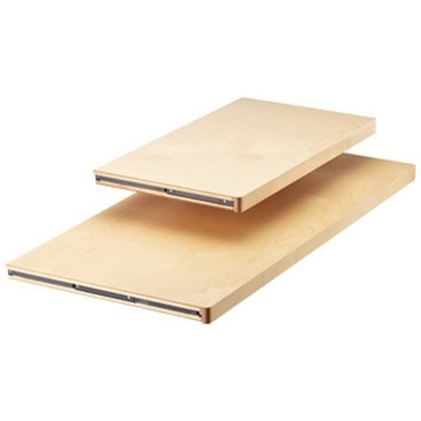 Elfa Decor Shelf - Birch - 20x22 x 2& x 1-1/4x22 Height - Each