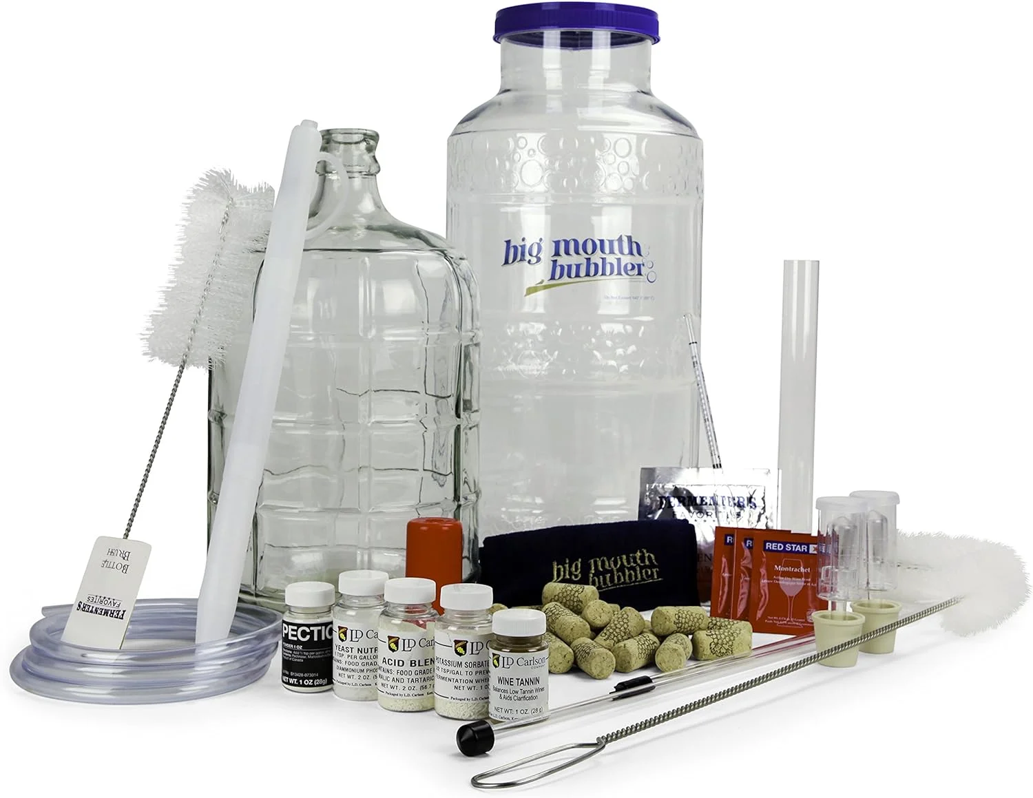 Vintner Fresh Harvest 3 Gallon Fruit Wine Making Equipment Starter Kit