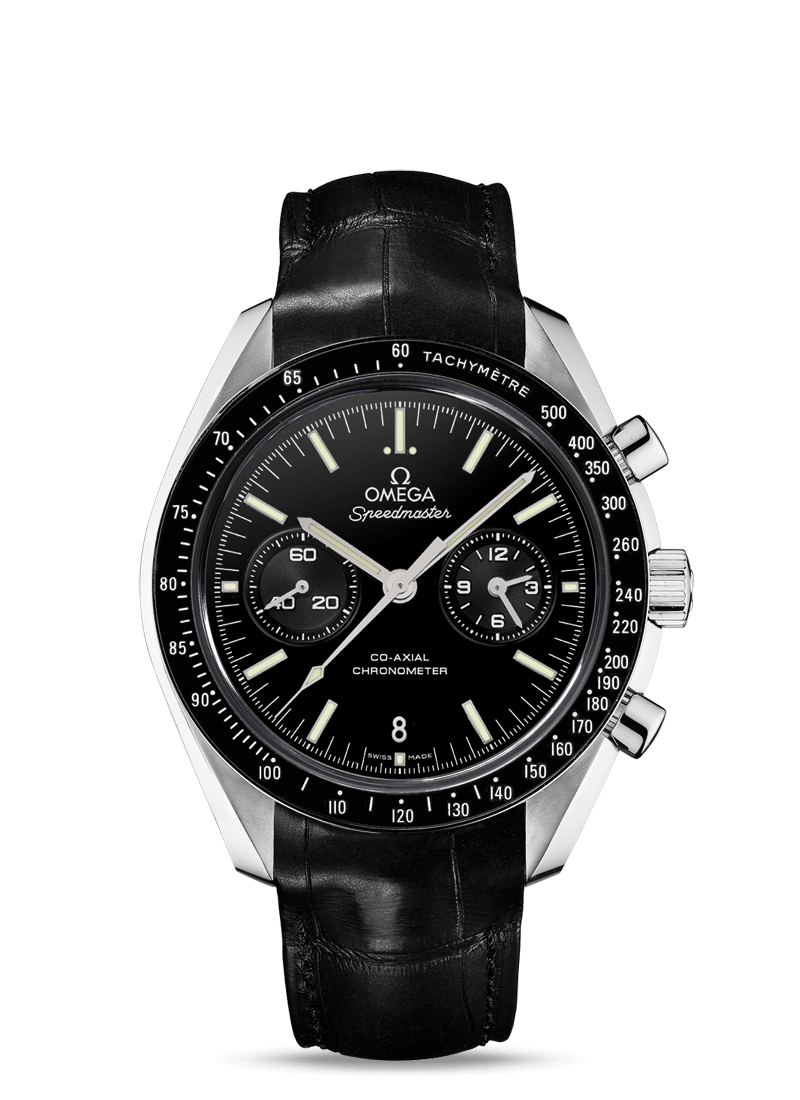 Speedmaster TWO COUNTERS Platinum Black 44.25mm