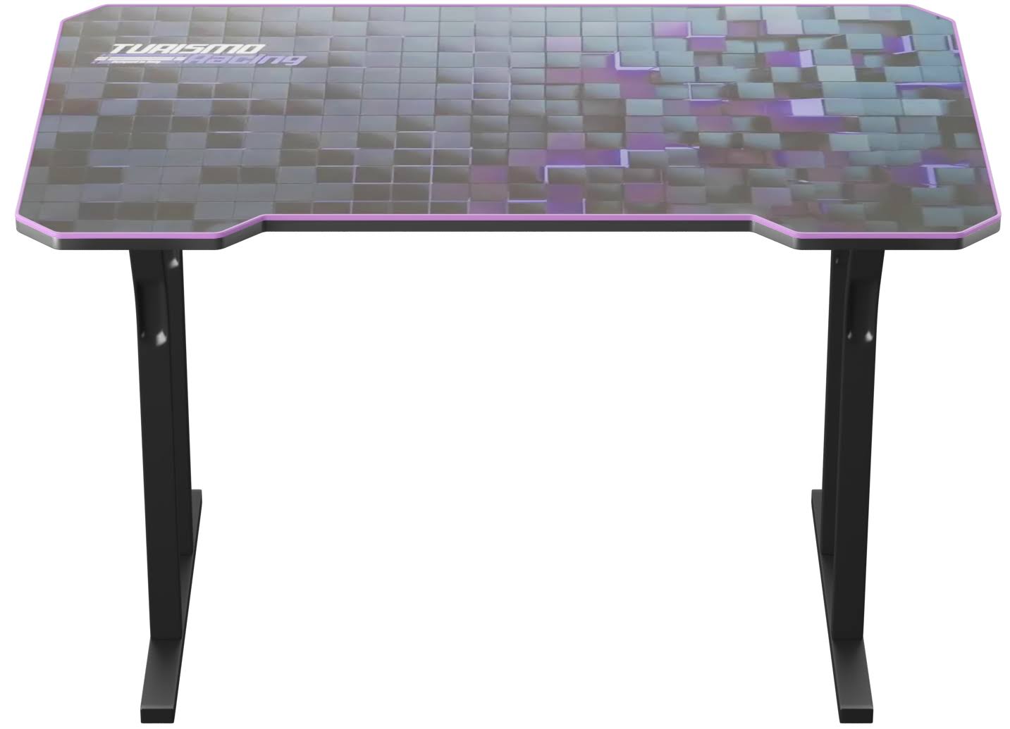 Purple Decagon Gaming Desk
