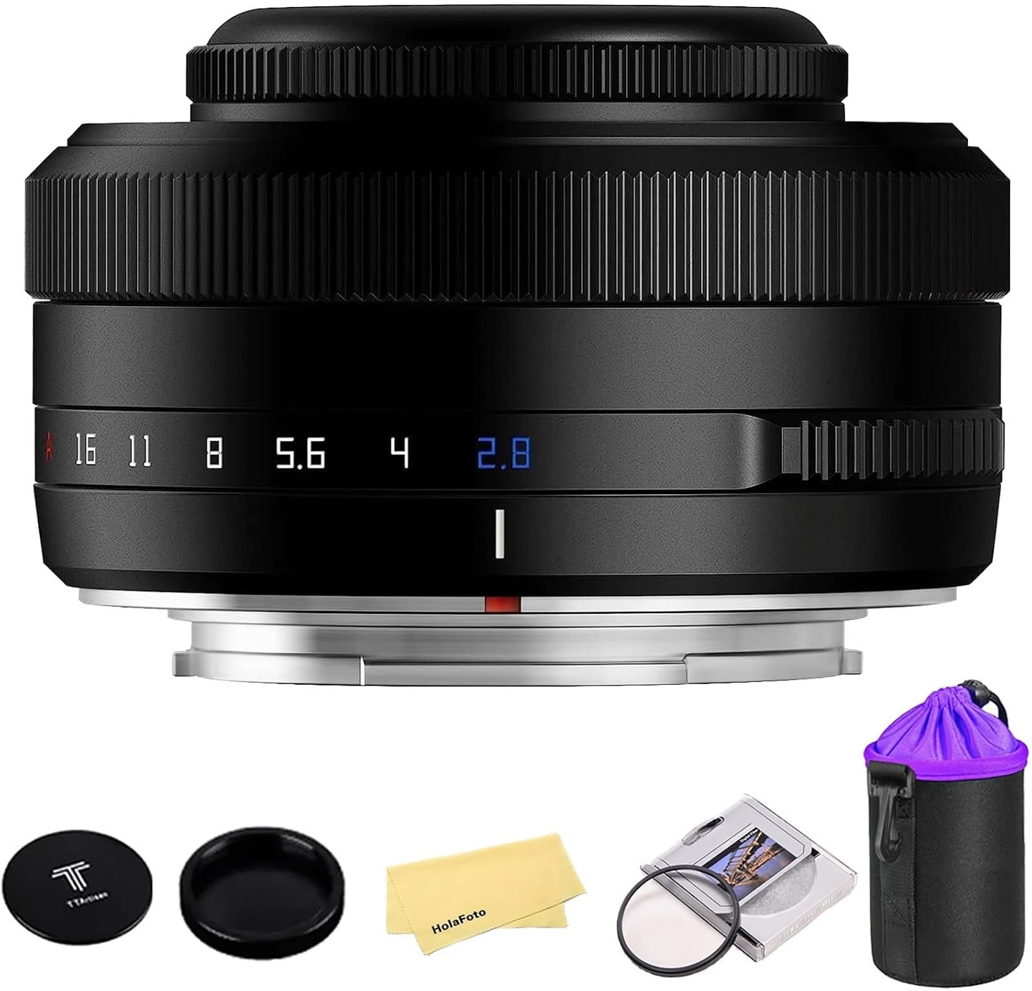 TTARTISAN AF 27mm f2.8 APS-C Frame Lens Ultra-Compact Pancake Lens for Fuji X Mount Cameras for Fujifilm XS10 X-E4 X-T10 X-T20 X-T3 X-T4 X-T100