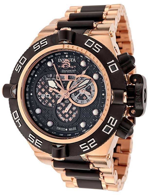 Invicta Subaqua Noma IV Chronograph Black Dial Men&s Watch 6541 - Megean