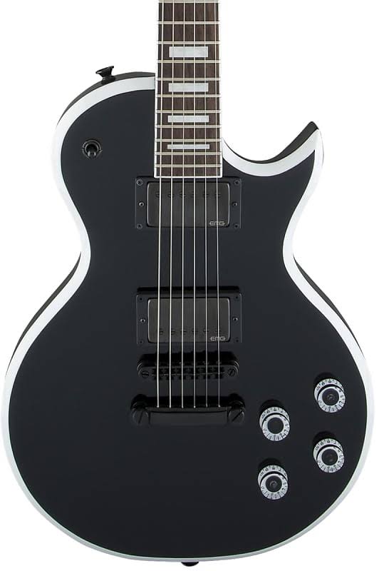 Jackson x Series Signature Marty Friedman MF-1 - Black with White Bevels