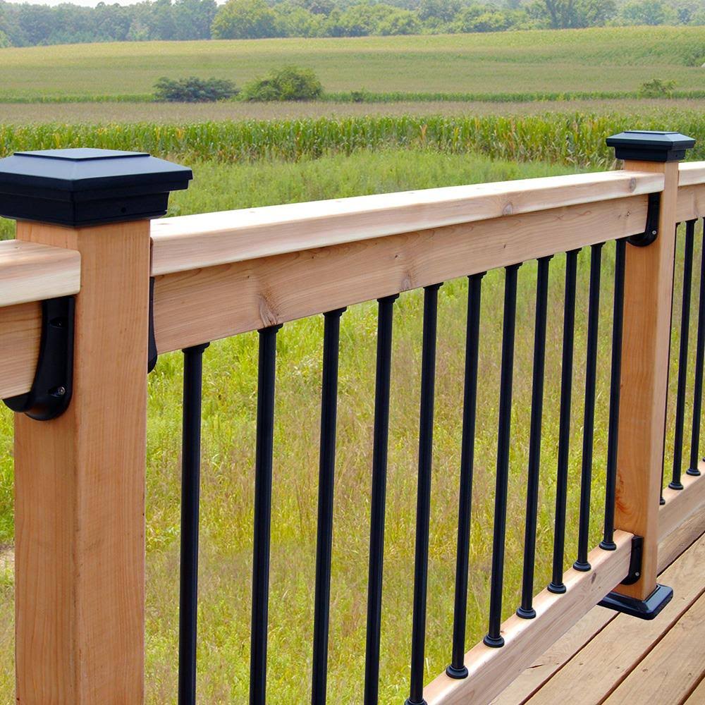 DekPro Round Aluminum Balusters - 32x22 - Pack of 100 - White