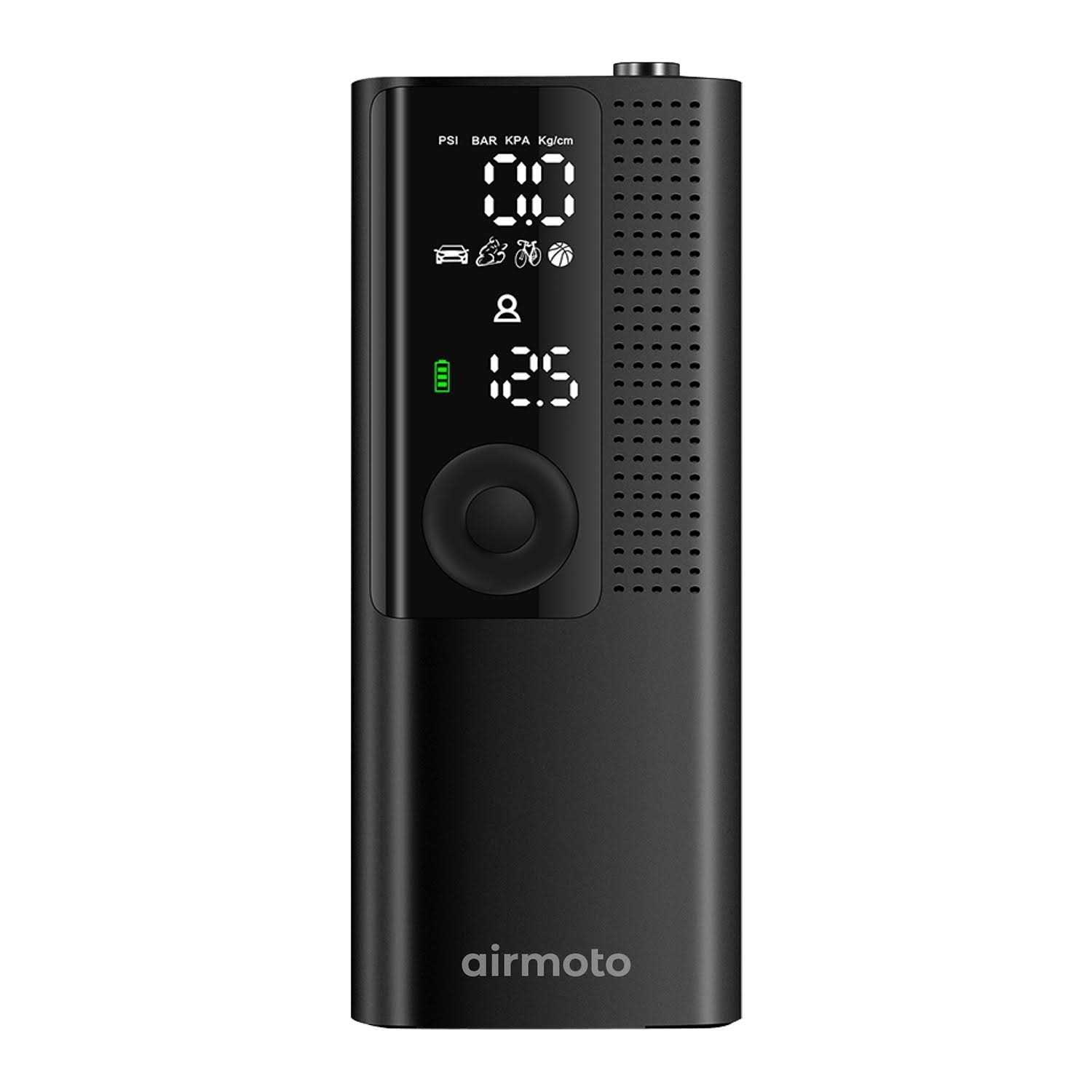 Airmoto Tire Inflator Portable Air Compressor Air Pump for Car Tires with Tire Pressure Gauge - Sports Supplies Online Store