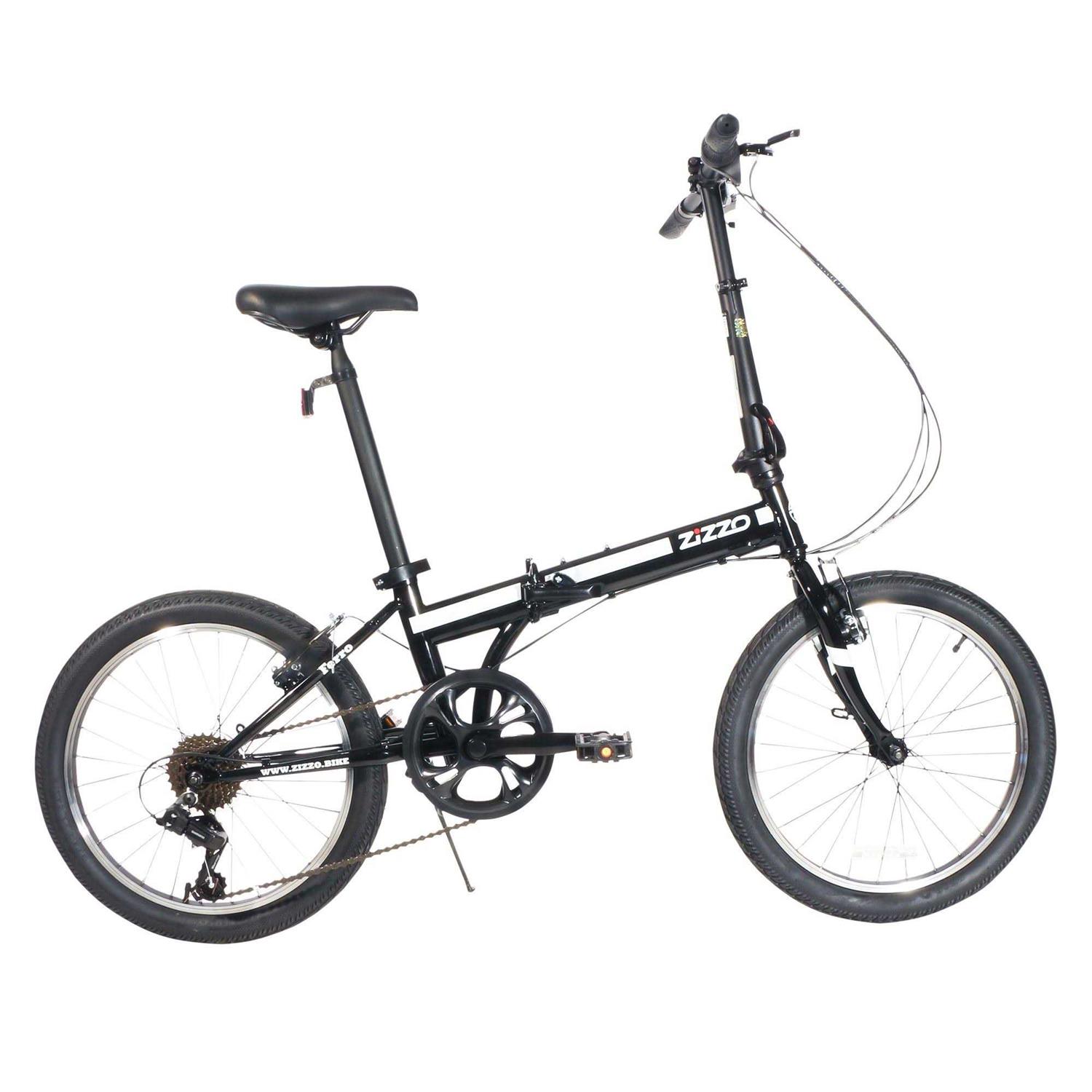Zizzo Ferro 7-Speed HT Steel Folding Bike - Sports Supplies Online Store