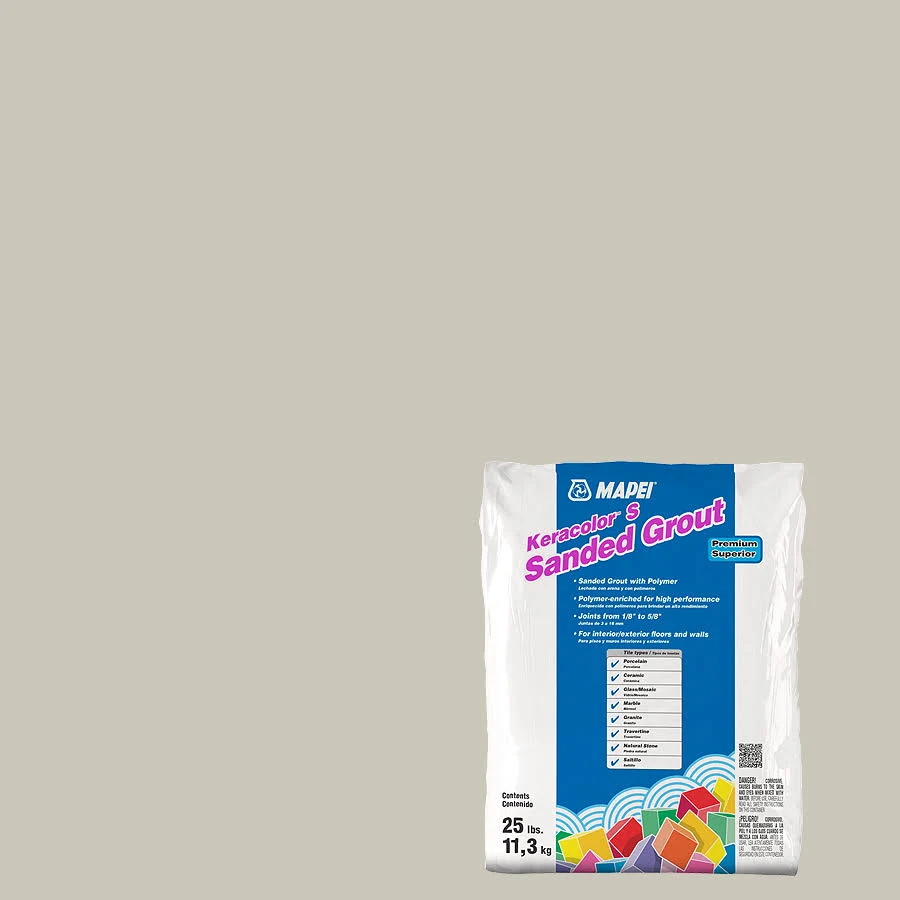 Mapei Keracolor 25 lb. Alabaster Sanded Grout