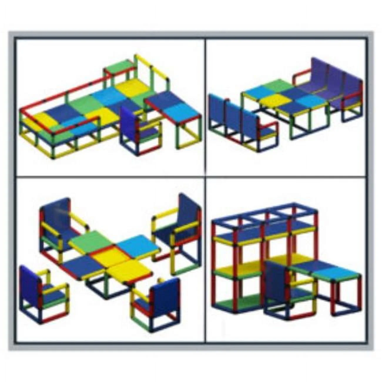 Home Sweet Home Furniture Set, 528 Piece
