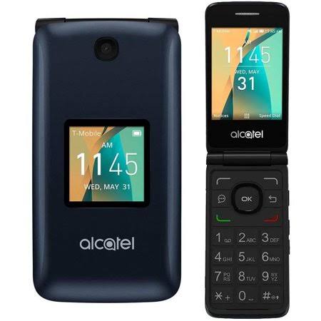 Alcatel Go Flip ( 4044N ) - GSM Unlocked World Wide! - 4G LTE Basic Camera Cell Phone - Brand New