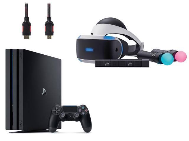 PlayStation VR Start Bundle 4 Items:VR Lauch Bundle,PlayStation 4 Pro 1TB