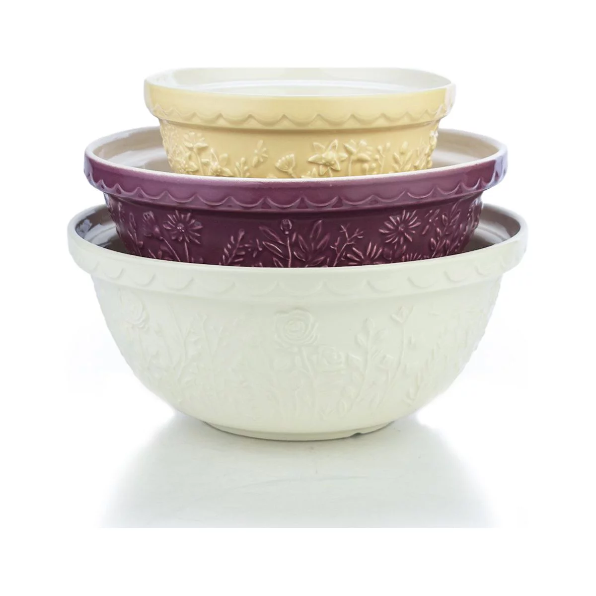Mason Cash In The Meadow Mixing Bowls | Set of 3 - Radiant Selections
