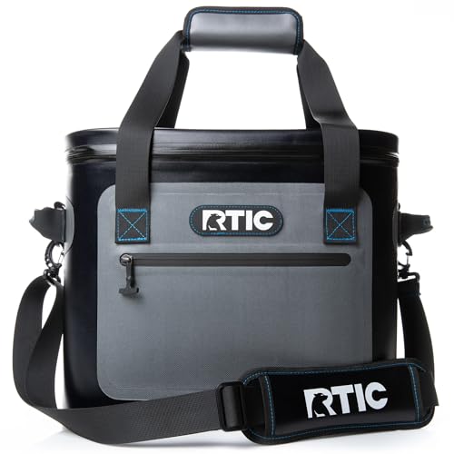 RTIC Soft Cooler 30 Can, Insulated Bag Portable Ice Chest Box for Lunch, Beach, Drink, Beverage, Travel, Camping, Picnic, Car, Trips