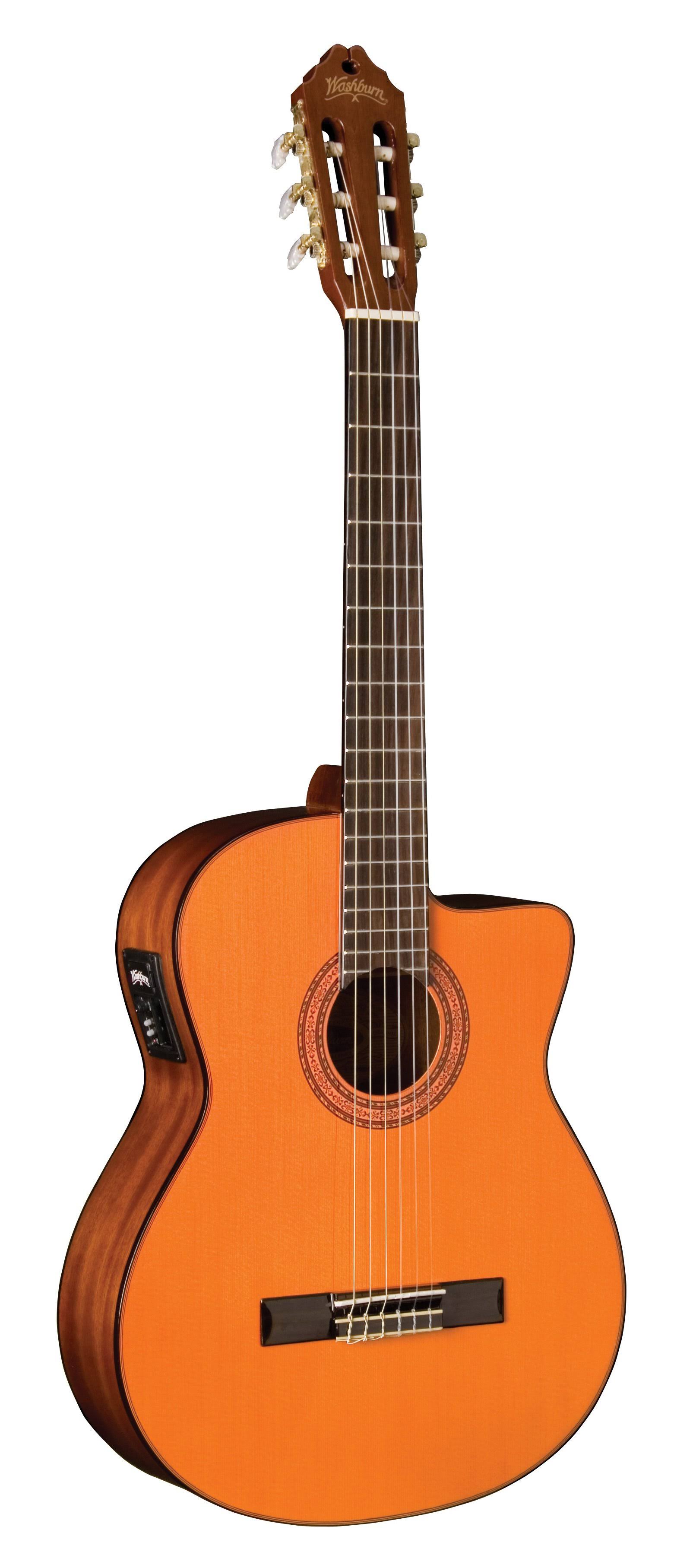Washburn Classical C5CE Cutaway , Acoustic Electric Guitar