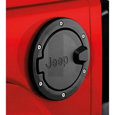 Mopar 82214793 Fuel Filler Door, Black