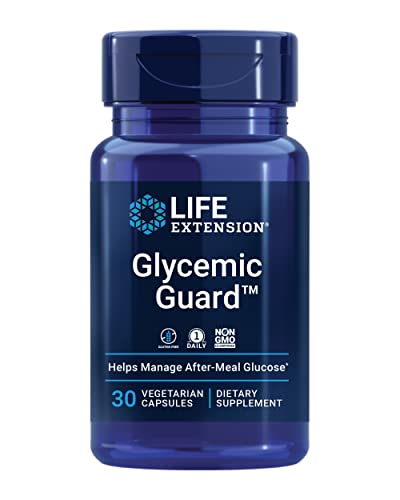 Life Extension Glycemic Guard ?Glucose Metabolism Supplement ?with Maqui Berry and Clove Extract - Gluten-Free, Non-GMO, Once-Daily