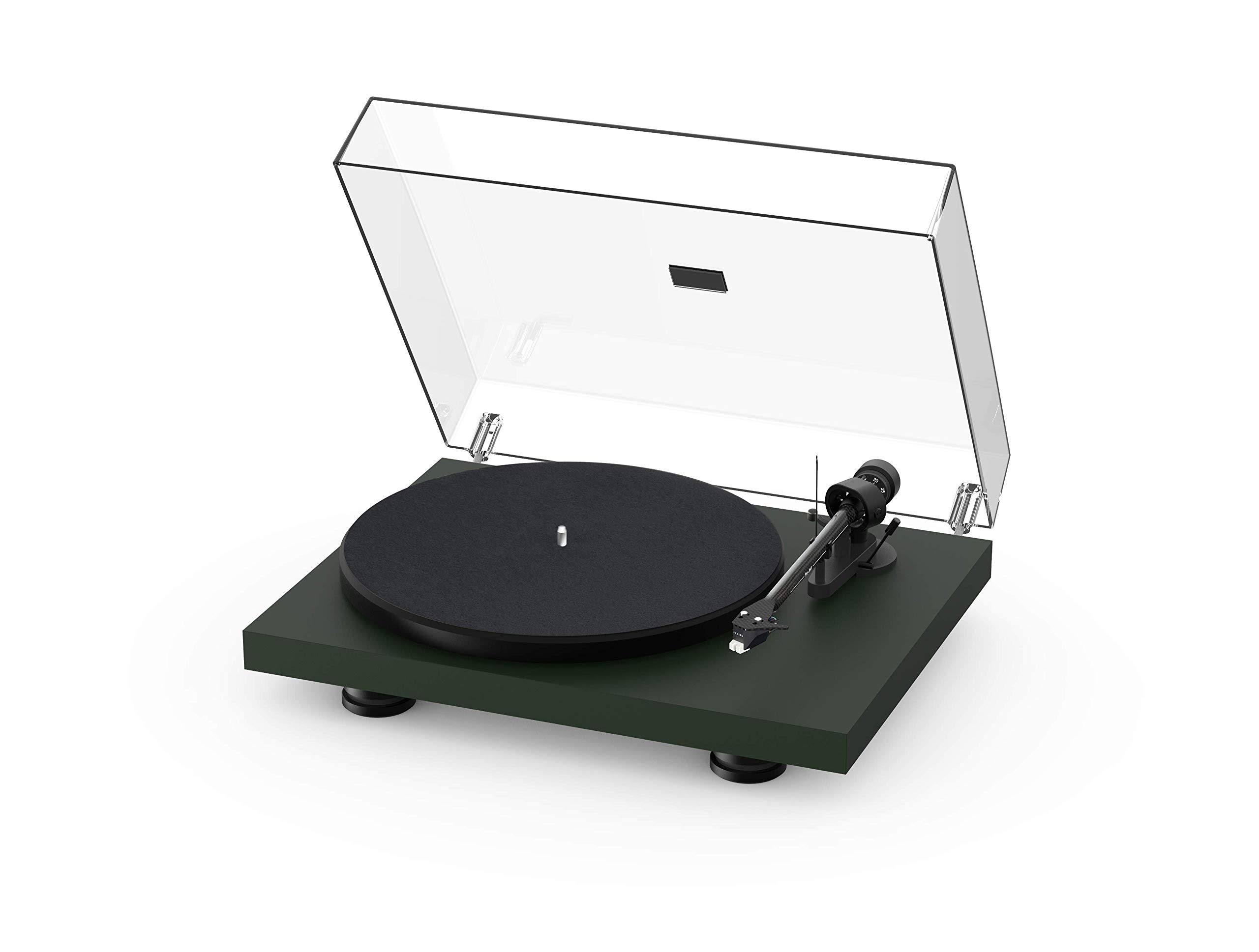 Pro-Ject Debut Carbon Evolution Satin Green Turntable