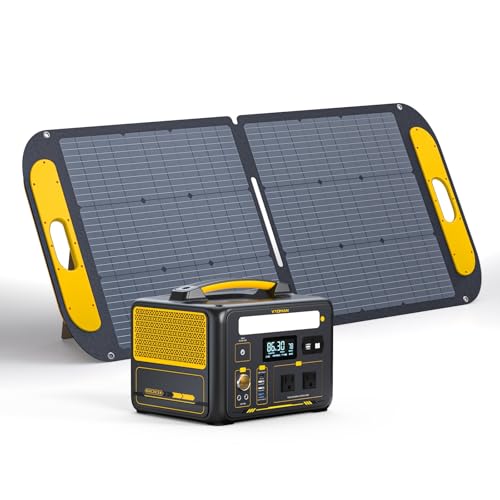 VTOMAN Jump 600X Portable Power Station, LFP Battery Powered Generator with 2x 600W AC Outlets (Surge 1200W), 4x USB ports