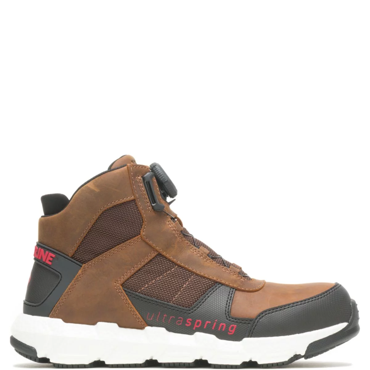 Wolverine Rev BOA UltraSpring DuraShocks Vent CarbonMax Work Boot Men Brown - Curated Treasures Market