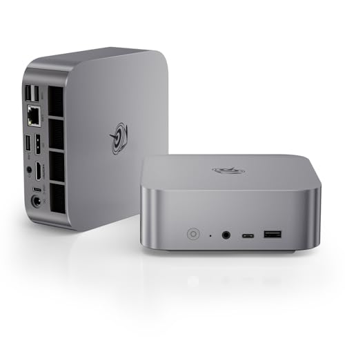 Beelink SER8 Mini PC, AMD Ryzen 7 8745HS(8C/16T, up to 4.9GHz), 32GB DDR5 RAM 1TB PCle4.0 SSD, SER8 Mini Computer Support 4K@144Hz, Tirple Display
