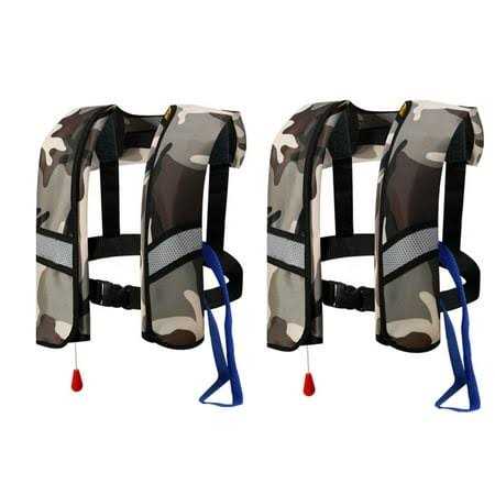 Magicorange Automatic Inflatable Life Jacket with Whistle,Adult Lifejacket Life Vest Preserver PFD for Boating Fishing Sailing Kayaking Surfing