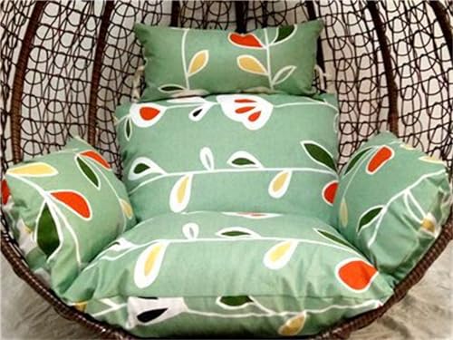 Swing Egg Chair Cushion with Adjustable Pillow, Swing Chair Cushion Replacement