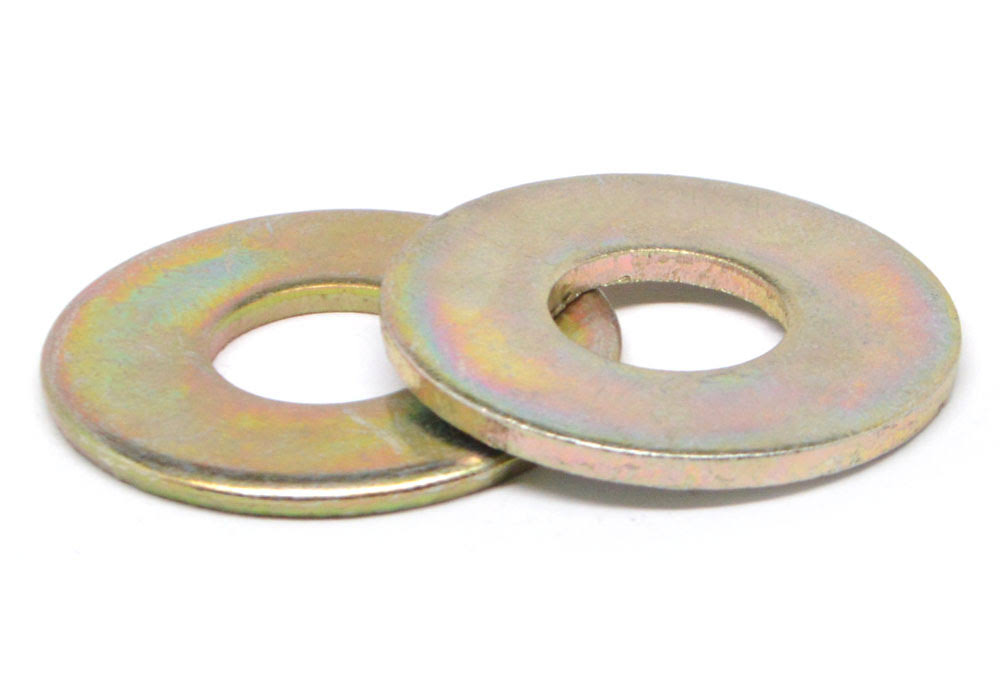 Asmc Industrial 3/4x22 Grade 9 Tension Flat Washer SAE Pattern L9 - USA Alloy Steel Yellow Zinc Plated