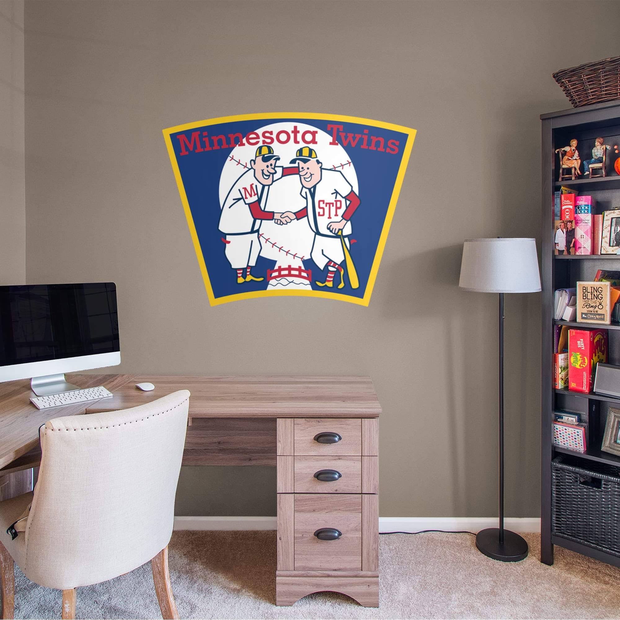 Fathead Minnesota Twins Logo Giant Removable Decal