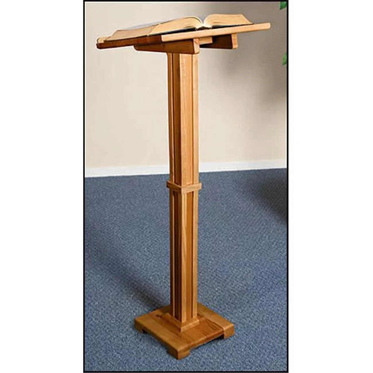 Christian Brands Church Supply 61701NB 15 x 16 in. Top Standing Lectern