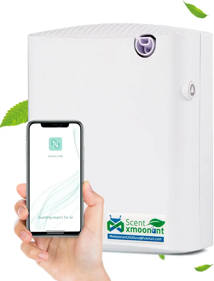 Scent Air Machine for Home 300ml/500-1500 sq.ft Scent Diffuser Cold Air Nebulizing Machine for Bedroom Office Living Room Shop - Kansas Nuitrition