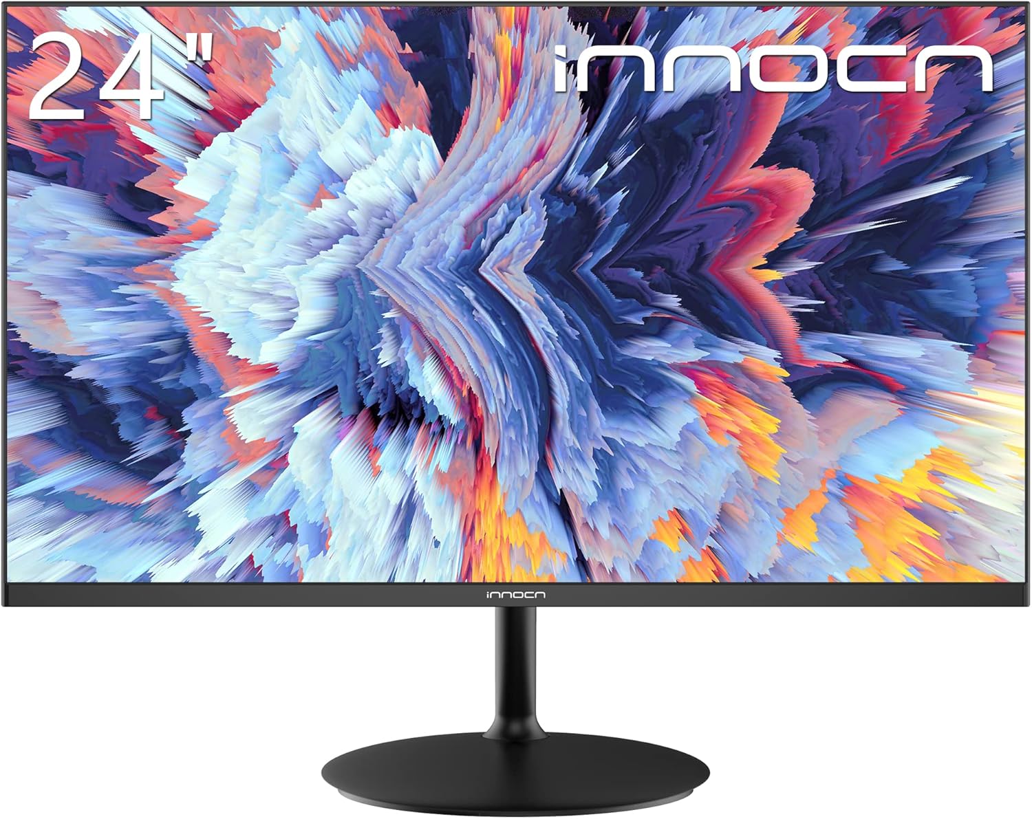 INNOCN 24 Inch Computer Monitor 2K QHD 2560x1440P, 75Hz, 100% sRGB, IPS Panel, HDMI, DP, 3.5mm