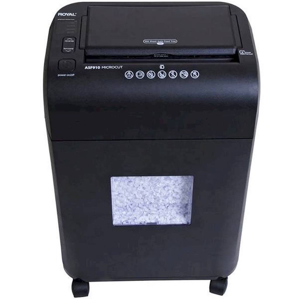 Royal ASF910 Microcut Autofeed Shredder - Black - Megean