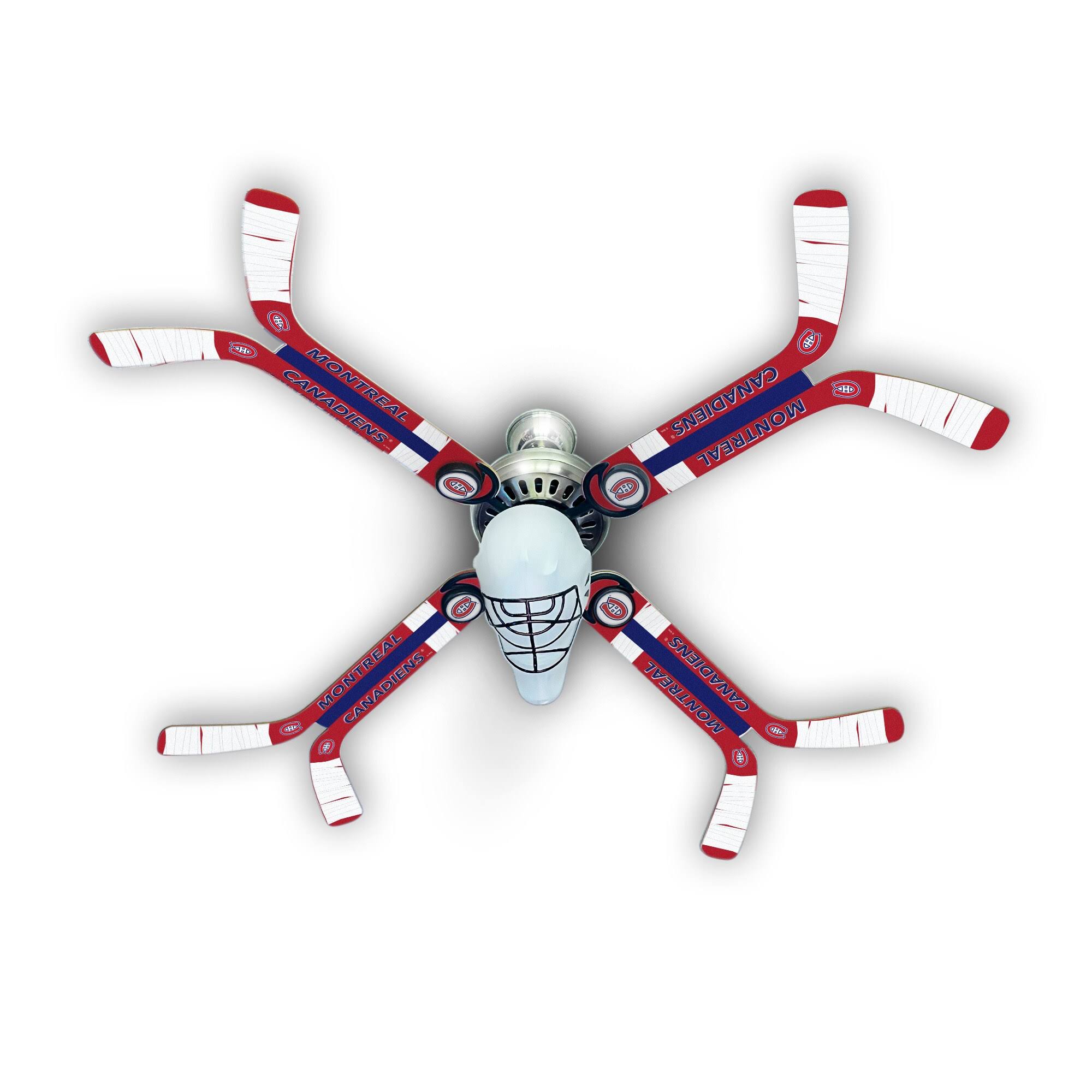 Montreal Canadiens NHL Hockey Ceiling Fan Hockey / Home / Puck 4141181