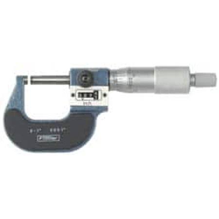 3 to 4 inch Range, 0.0001 inch Graduation, Mechanical Outside Micrometer