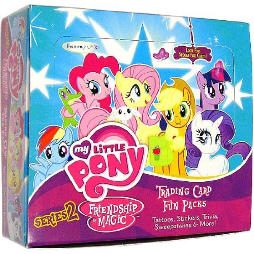 My Little Pony Series 2 Trading Card Fun Pak Display 30