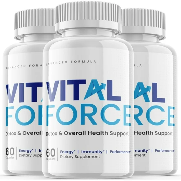(3 Pack) Vital Force - Dietary Supplement for Joints, Focus, Memory, Clarity, Energy, Improved Sleep, Calm and Relax Mind