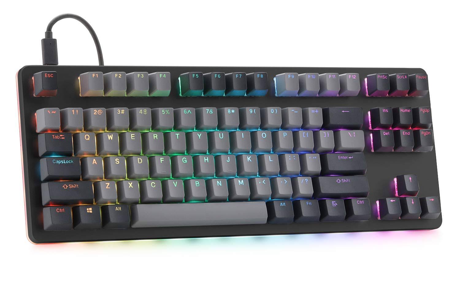 Drop CTRL Mechanical Keyboard - Black - Halo Clear (65g Tactile)