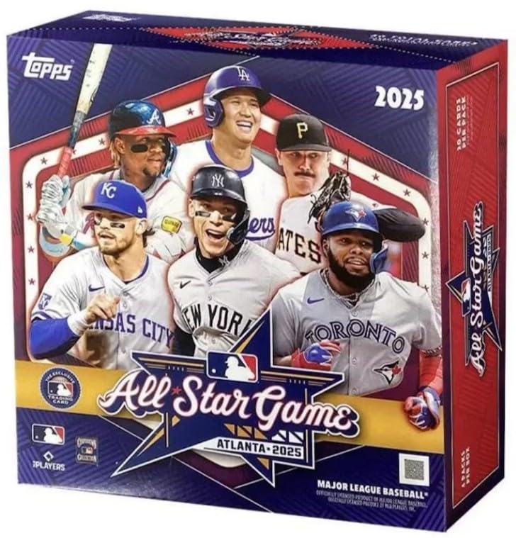NEW 2025 Baseball All-Star Game Trading Card MEGA Box, 80 Cards
