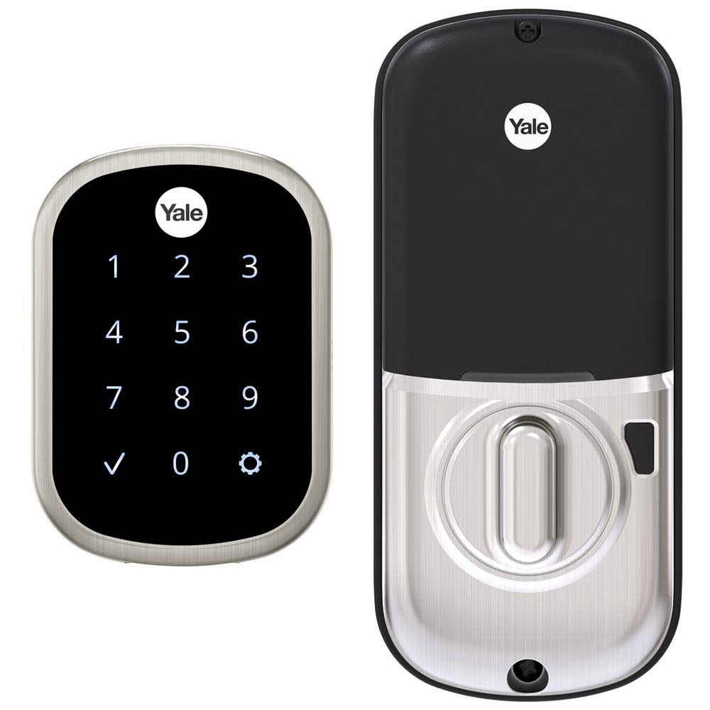 Yale Assure Lock Slim Keyfree Touchscreen Keypad Deadbolt - Satin Nickel