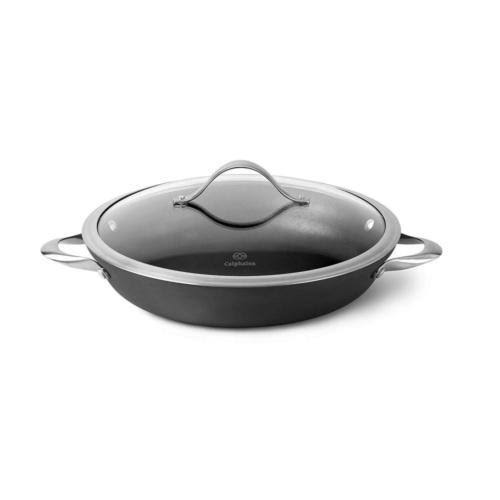 Calphalon Contemporary Hard-Anodized Aluminum Nonstick Cookware Everyday Pan 12-Inch Black