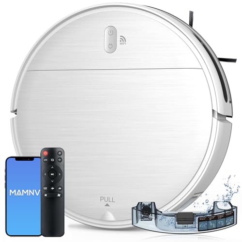 MAMNV Robot Vacuum and Mop, 11500 Pa Suction, 3-in-1 Robotic Vacuum with Smart LiDAR Navigation, 70 Day Self-Emptying,160 Min Runtime