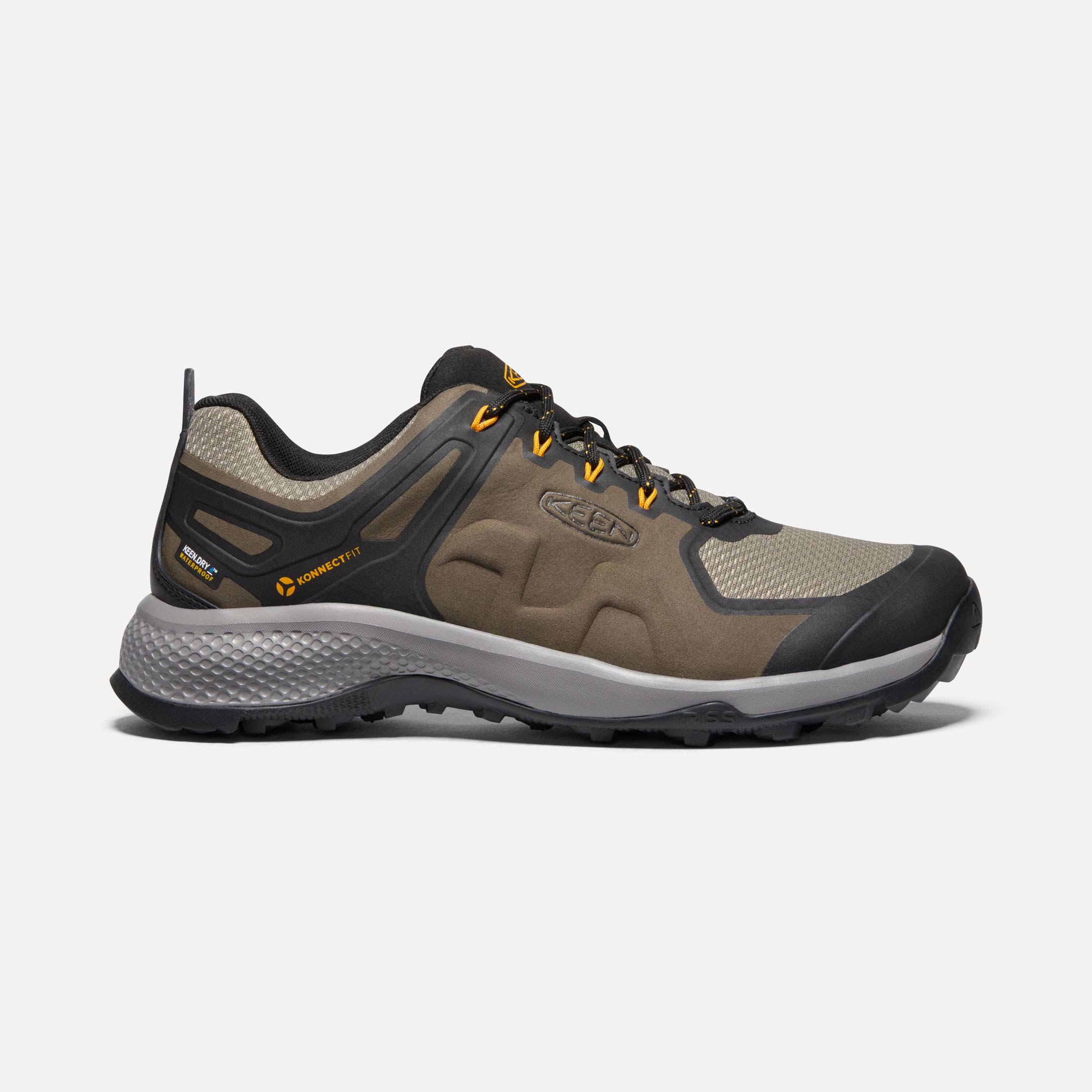 Keen Men&s Explore Waterproof Shoe - 9 - Canteen / Brindle