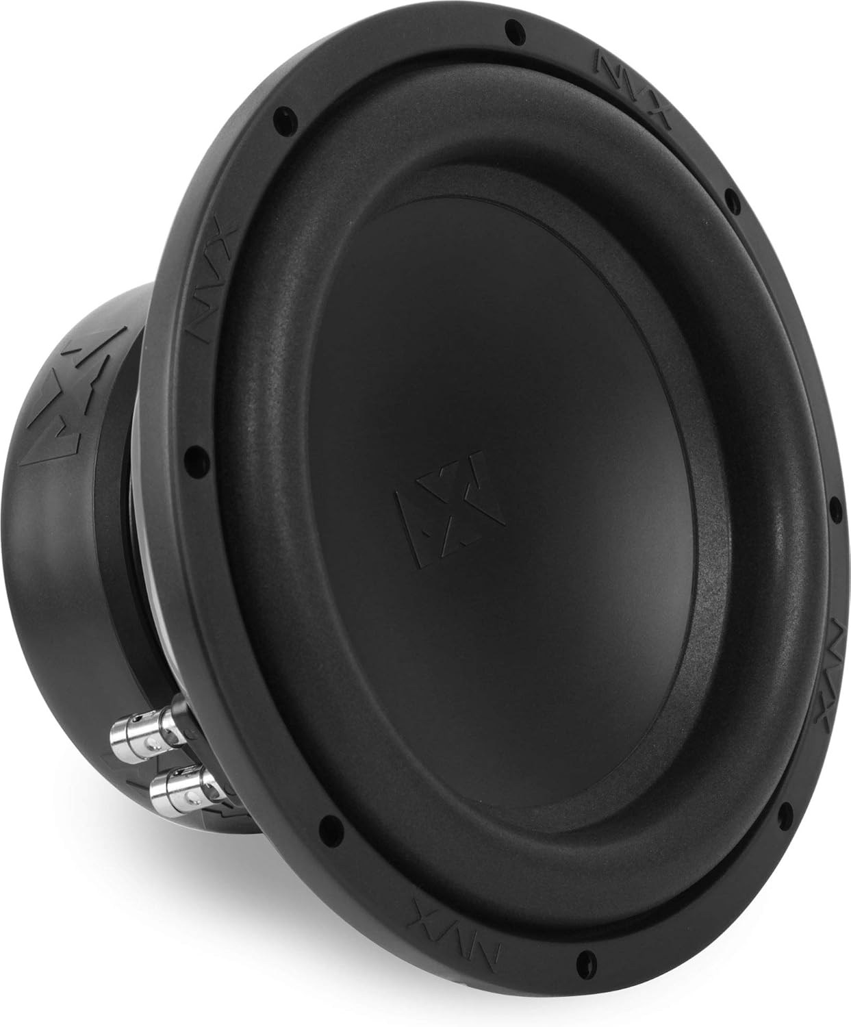 NVX VSW104V2 10 500 watt RMS 1000 watt Peak Professional Grade VS-Series Dual 4-ohm Car Subwoofer